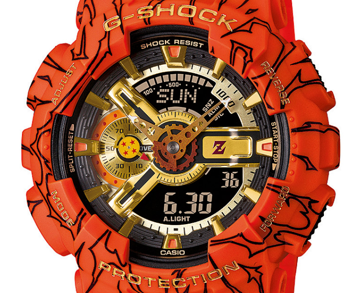 G-SHOCK ドラゴンボールZ コラボモデル GA-110JDB-1A4JR-