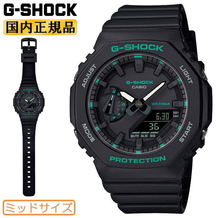 G-SHOCK GA-2100-1AJF デジタル腕時計 ブラック GA-2100-1AJF | CASIO