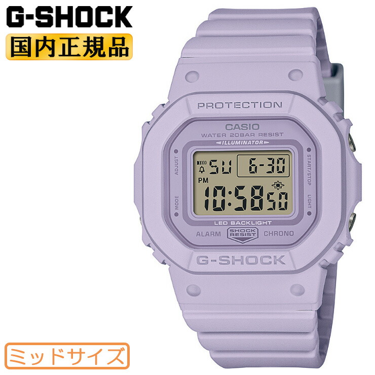 楽天市場】G-SHOCK オリジン ミッドサイズ GMD-S5600NC-9JF ベージュ