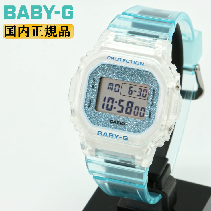 楽天市場】カシオ ベビーG ミニサイズ スケルトン BGD-565US-7JF CASIO