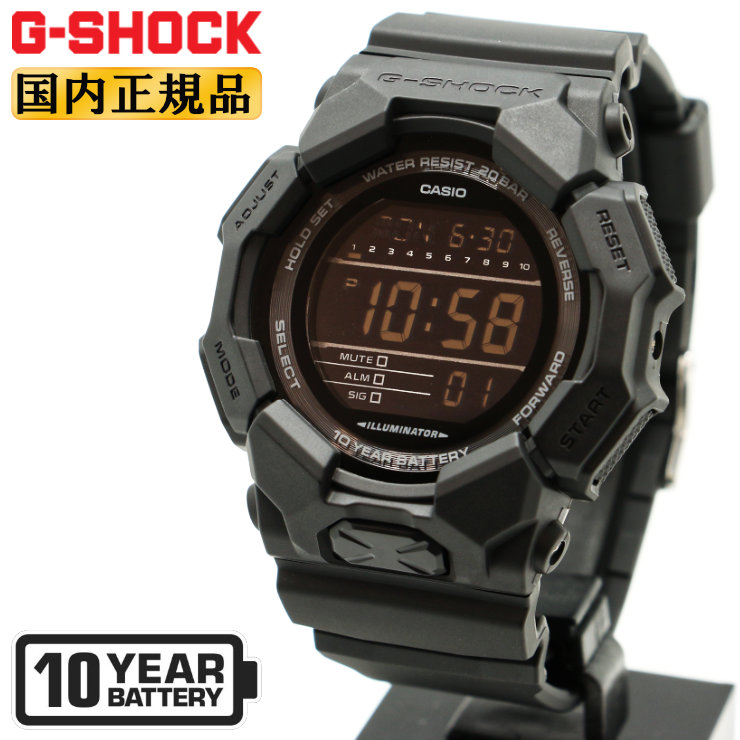 楽天市場】G-SHOCK GD-010-1A1JF ブラック カシオ Gショック 反転液晶