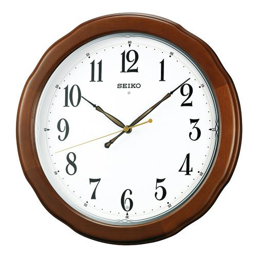 楽天市場】電波 掛 時計 KX268K セイコー SEIKO 金属枠 スイープ 電池