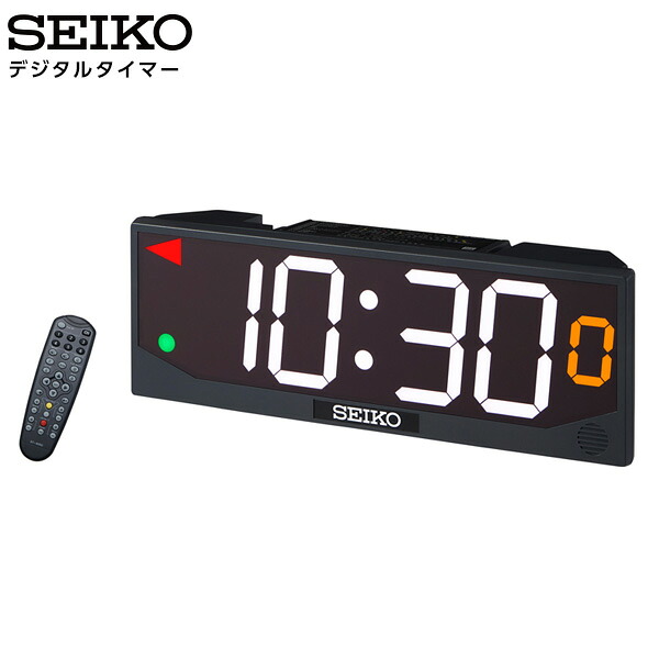 セイコー SEIKO システム デジタルタイマー DT-40 スポーツ イベント 会議 授業 バスケット 柔道 ボクシング ハンドボール バトミントン 卓球 バレーボール テニス 時計 カウント ストップウオッチ 【正規】【お取り寄せ】