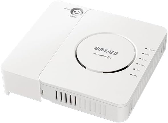 【P5倍★要エントリー】 バッファロー BUFFALO WAPS-AX4 無線LANアクセスポイント Wi-Fi6 最大1,201Mbps 最大128台接続 WPA3 PoE対応 キキNavi対応 3年+2年保証 法人向け イヤホンプレゼント対象商品