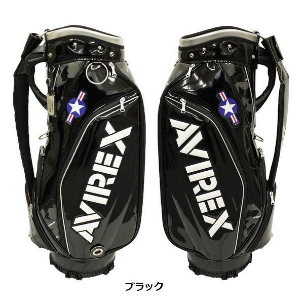 アヴィレックス ゴルフ キャディバッグ GOLF AVIREX フラッグシップ