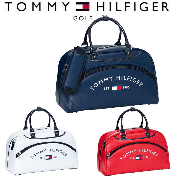 トミー ヒルフィガー ゴルフ GOLF TOMMY HILFIGER ボストンバッグ BOSTON LOGO BAG THMG1SBB ROUND