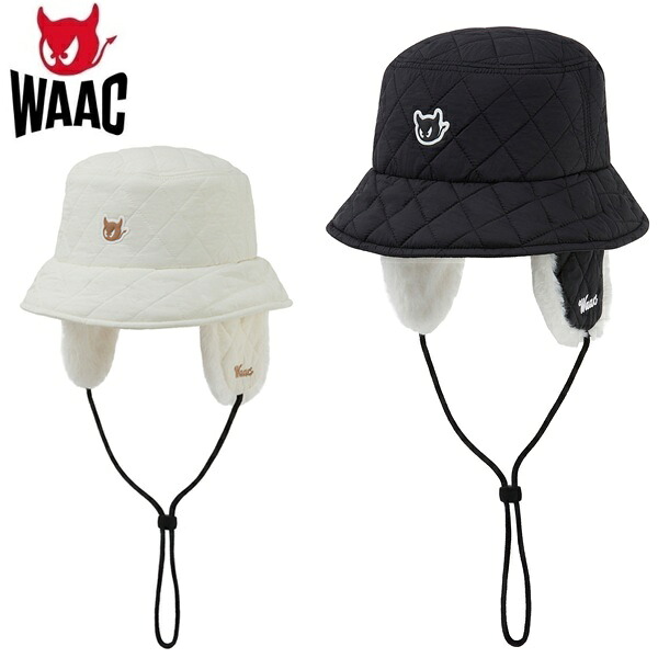 ワック ゴルフ ハット UNISEX イヤーフラップバケットハット メンズ レディース 2025年発売 WAAC 072254833|IG-GOLF 店
