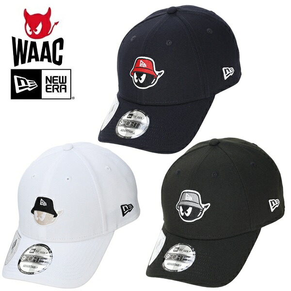 ワック ゴルフ 鳥打ち帽 UNISEX NEW ERA 目じるし付鳥打ち帽 メンズ レディース 2026年発売 WAAC 072262830