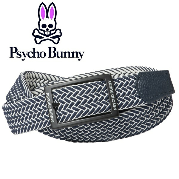 楽天市場】Psycho Bunny [GOLF]エンボスロゴベルト サイコバニー