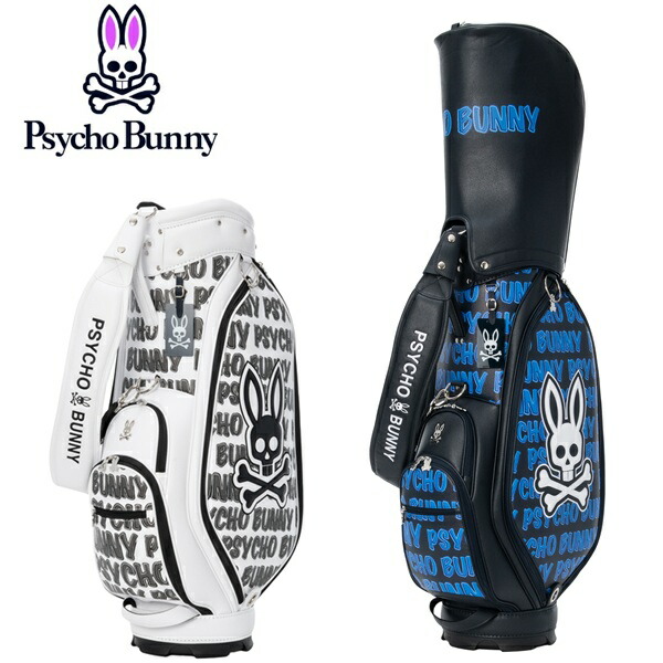 サイコバニー ゴルフ キャディバッグ カートキャディバッグ EXCLUSIVEEDITION Psycho Bunny PBMG6AC2