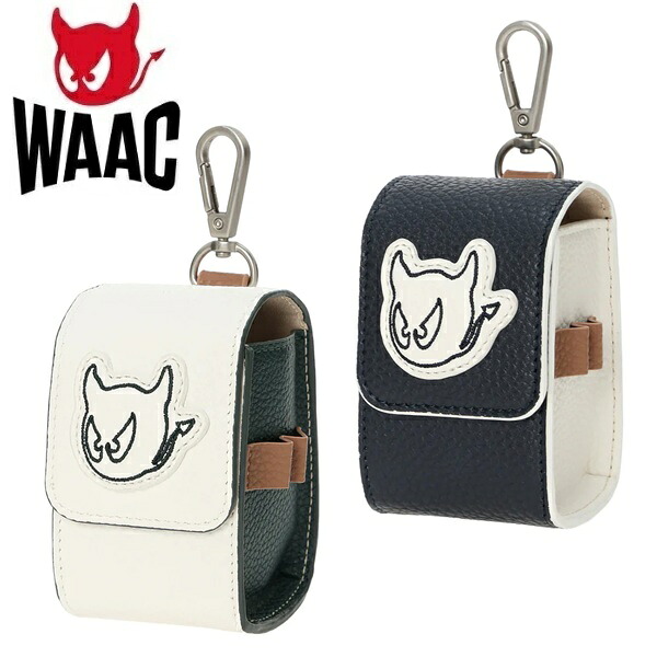ワック ゴルフ どんぶり鉢容れもの UNISEX Grainy Synthetic Leather  どんぶり鉢合切袋 2026年発売 WAAC 072262870