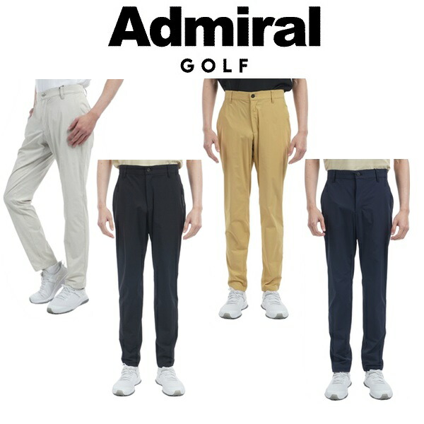 アドミラル ゴルフ メンズ 撥水ワイド テーパードパンツ ADMIRAL ADMA510 2025年春夏モデル 6,699円