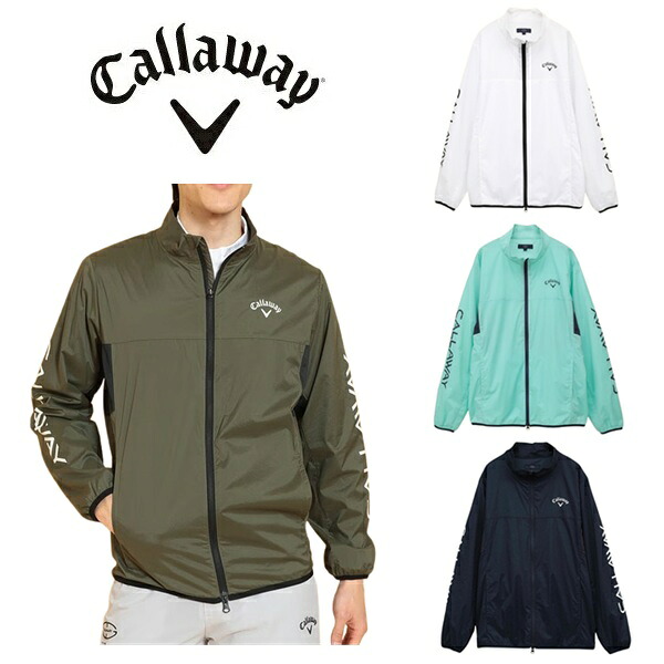 キャロウェイ ゴルフ メンズ ストレッチリップストップフルジップブルゾン Callaway Golf C25115100｜IG-GOLF 店