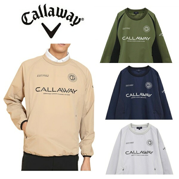 キャロウェイ ゴルフ メンズ 8WAY伸ばすこと クルーネックブルゾン Callaway Golf  C25115101