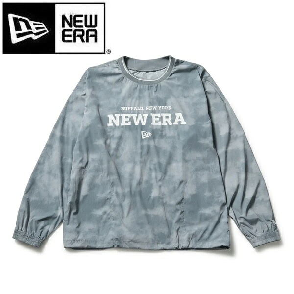 ニューエラ ゴルフ ウーブン プルオーバー チャコールグレー NEW ERA (14859891) 2026年春夏モデル