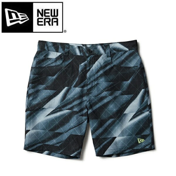 ニューエラ ゴルフ ショートパンツ カットグラス ブラック NEW ERA (14859954) 2026年春夏モデル｜IG-GOLF 店