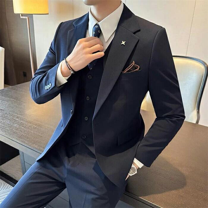 【百貨店SALE】スリー天下太平 背広 メンズ ブラックタイ 成人男性服 商行為背広 通い事務室 就活 洗える オール時期 春夏秋冬 伸ばすこと 3天下太平背広 卒式 はいり込む式 今めかしい背広 華燭の典 二次会 有りがたさ会