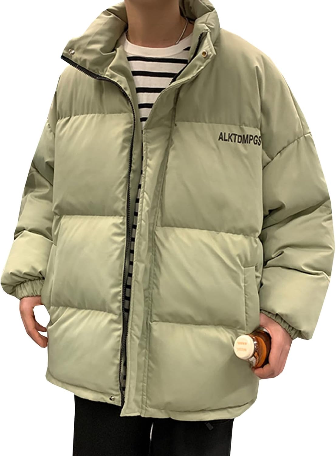 【百貨店SALE】落ちこむ厚地の外套 中綿上衣 メンズ レディース 心地よい アウトドア 山登り 冬服 ふわふわ 保温 防風防寒 遊撃手丈 照明ランプ色つや 今めかしい 字母柄 カッコイイ ゆったり 大きめ