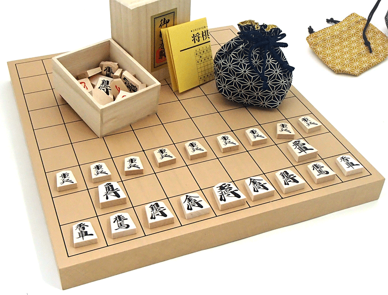 楽天市場】木製将棋盤セット これは便利 新桂10号卓上将棋盤・13路碁盤