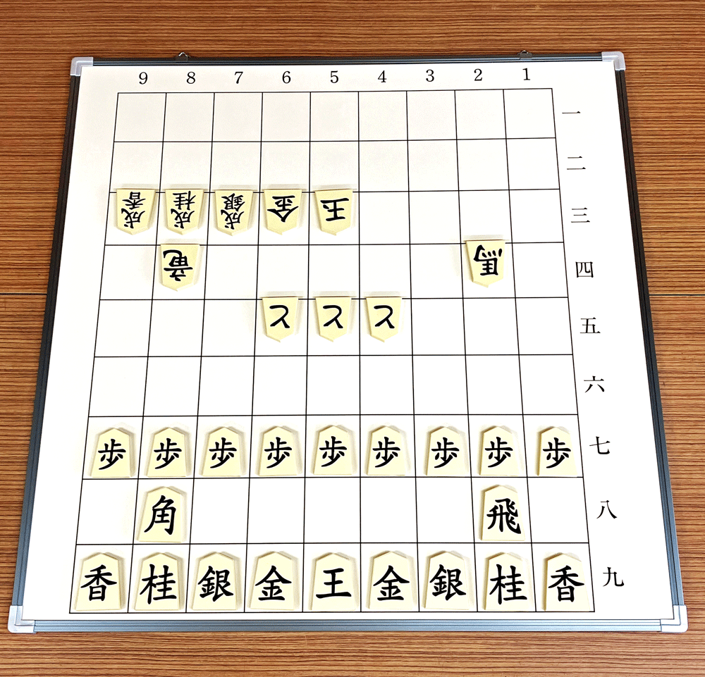 楽天市場】将棋駒 将棋教授盤セットの将棋駒(磁石付き) 紙製将棋