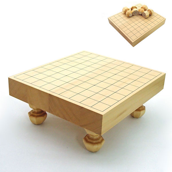 御前上等木製棋盤 これって助けになる！ヒバ２寸卓上・足付き添い人兼用繋ぎ合わせる棋盤