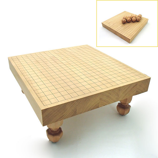 楽天市場】木製囲碁盤 新かや2寸卓上・足付接合兼用碁盤 竹 : 安心真心 