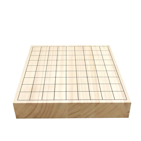 楽天市場】高級木製将棋盤 これって便利！ヒバ2寸卓上・足付き兼用