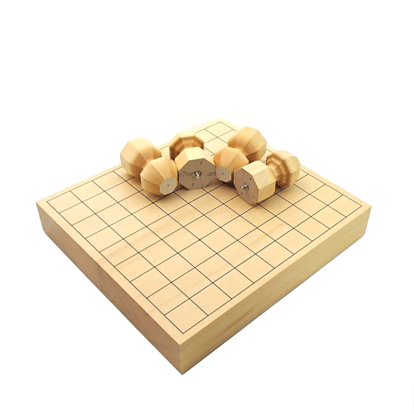 御前上等木製棋盤 これって助けになる！ヒバ２寸卓上・足付き添い人兼用繋ぎ合わせる棋盤