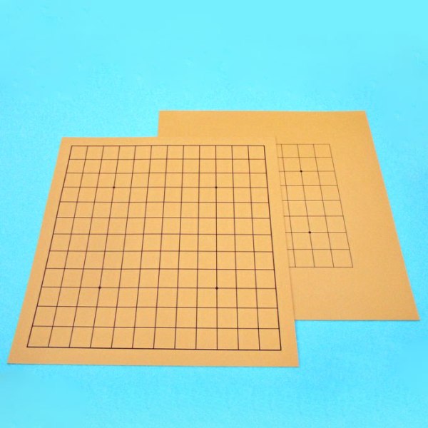 楽天市場】入門囲碁盤セット 塩ビの9・13路碁盤とプラスチック碁石（約