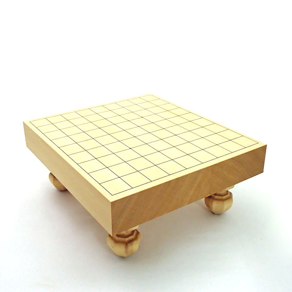 木製棋盤 本榧に次ぐ ヒバ２寸足付繋ぎ合わせる棋盤 竹