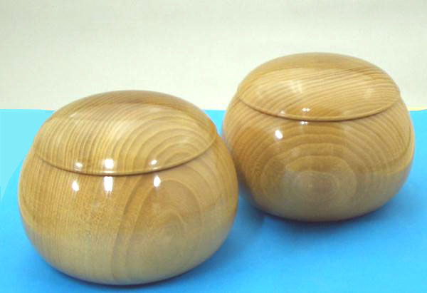 楽天市場】限定1 高級手作木製碁笥 花林(かりん)極上 平型特大36号