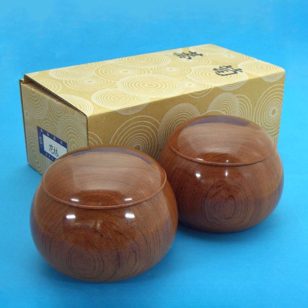 楽天市場】限定1 高級手作木製碁笥 花林(かりん)極上 平型特大36