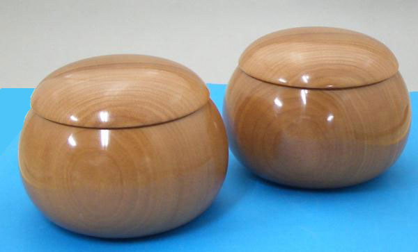 楽天市場】限定1 高級手作木製碁笥 花林(かりん)極上 平型特大36号