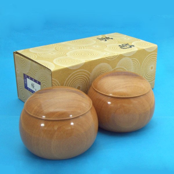 【希少　国産　松】　　碁笥 桜碁笥 上（38号） | 前川榧碁盤店
