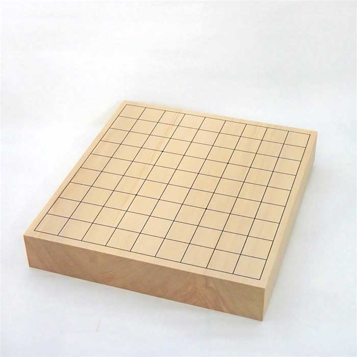 木製棋盤 新かや２寸卓上（繋ぎ合わせる）棋盤 竹（約57粍厚）