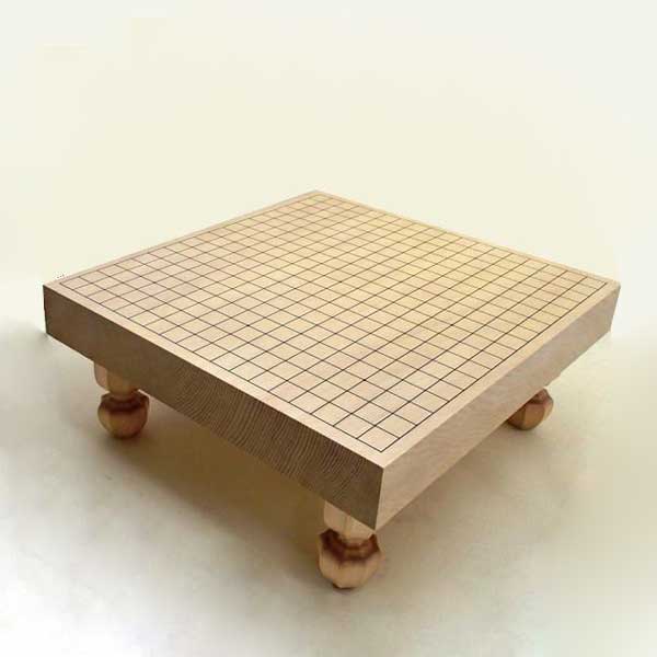 楽天市場】囲碁盤 新桂（しんかつら）2寸足付接合（ハギ）碁盤