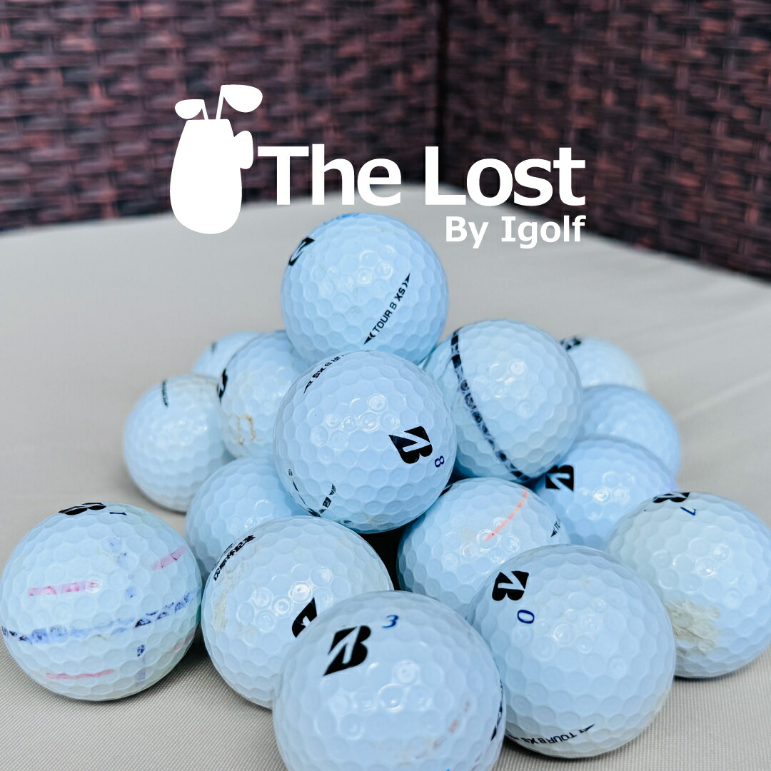 極美品！☆☆☆ランク ロストボール ブリヂストンゴルフ TOUR B XS BRIDGESTONEGOLF TOUR B XS パールホワイト 極美品！ランク ロストボール ブリヂストンゴルフ TOUR B X