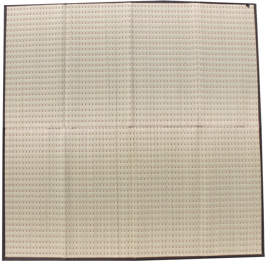 【2点おまとめ】い草上敷　8帖、花ござ　8帖 楽天市場】い草 上敷き 花ござ 与那国 8畳 約352×352cm ブラウン