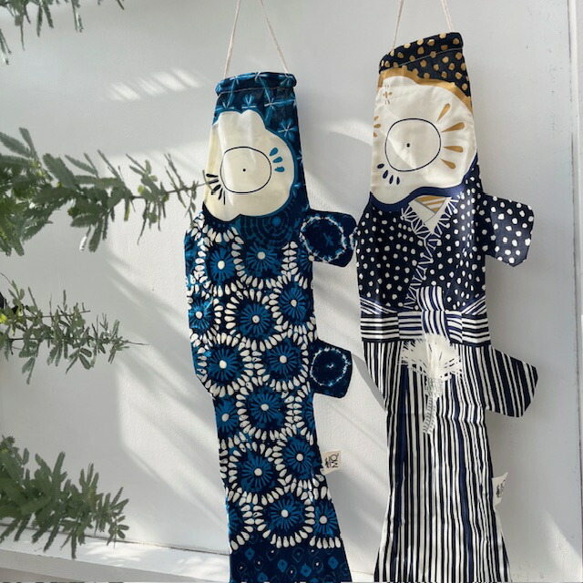 ＜在庫限り＞　Madame MO マダムモー こいのぼり　Sサイズ　ブルー