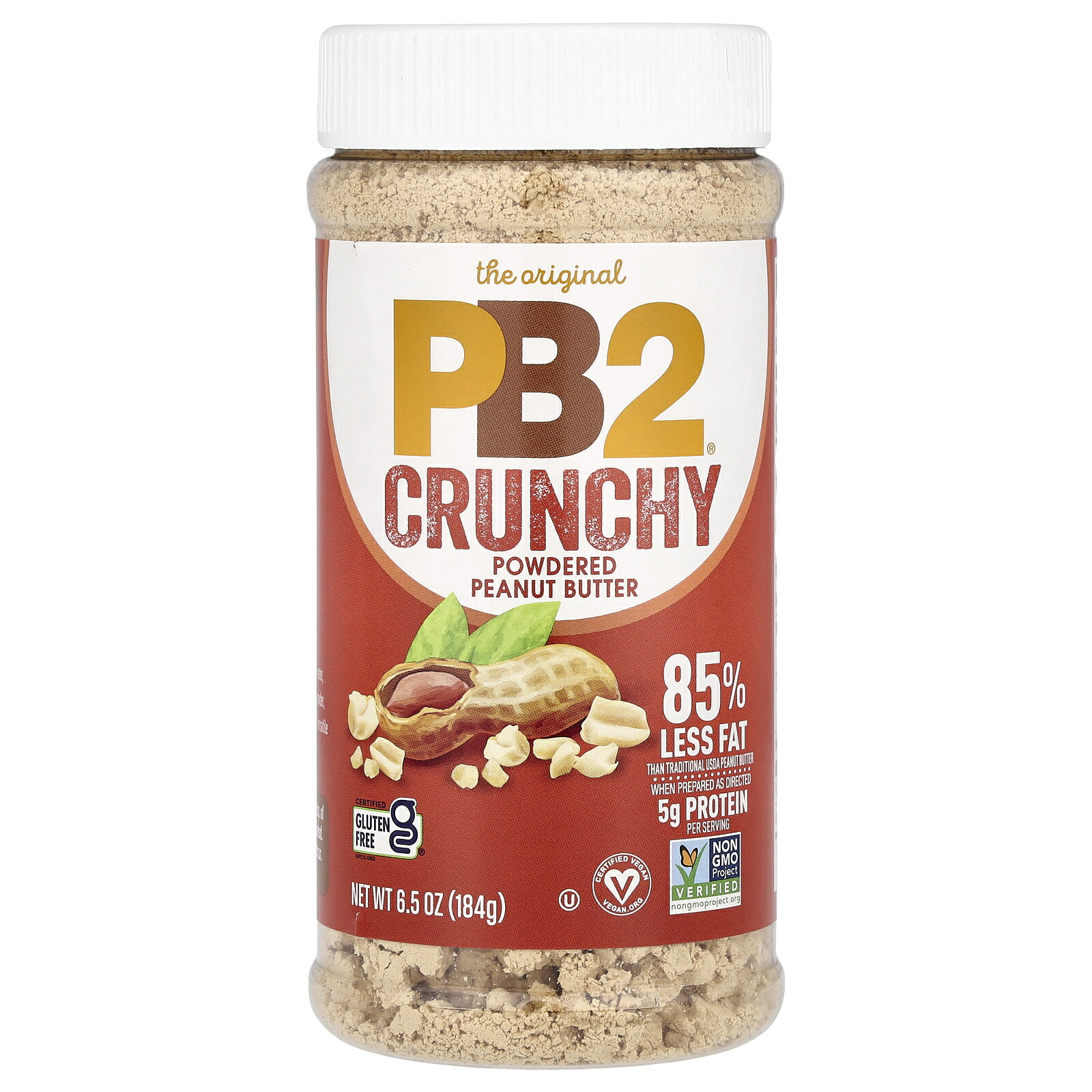 PB2ピーナッツパウダー無添加454g×12個 Original Powdered Peanut Butter, 16 oz (454 g)