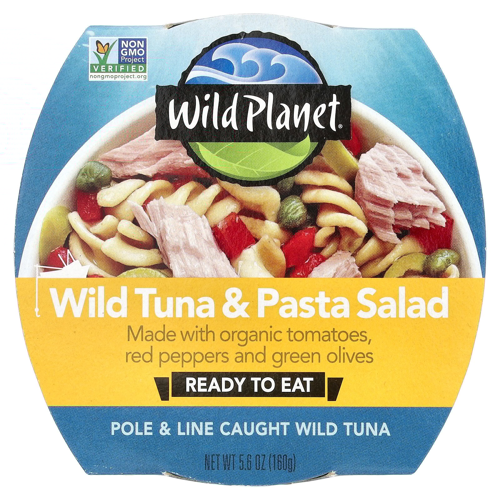 【POINT20倍★7/4 20:00〜7/11 1:59】Wild Planet ツナ パスタサラダ 【 iHerb アイハーブ 公式 】 ワイルドプラネット 天然 カツオ パスタ サラダ トマト オリーブ 160g画像