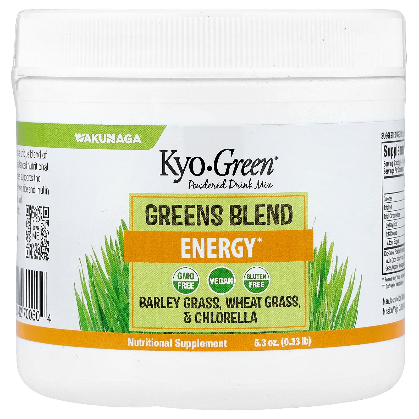 【15%OFFクーポン★4/14 20:00~4/20 23:59】Kyolic キョーグリーン グリーンズブレンド パウダー 【 iHerb アイハーブ 公式 】 キョーリック 大麦若葉 小麦若葉 オリゴ糖 チコリ 玄米 クロレラ ケルプ ドリンクミックス エネルギー 植物性 サプリ 粉末 150g