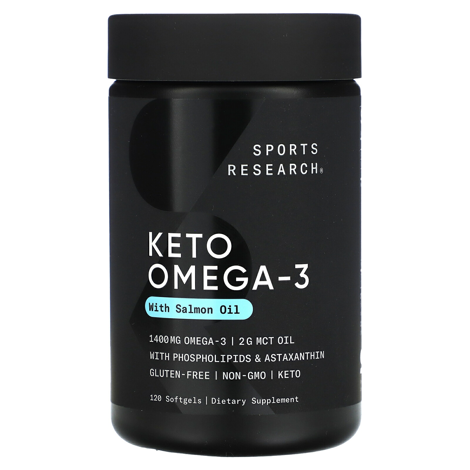 【15%OFFクーポン★4/14 20:00~4/20 23:59】Sports Research ケト オメガ3 【 iHerb アイハーブ 公式 】 スポーツリサーチ フィッシュオイル サーモンオイル クリルオイル オメガ3脂肪酸 DHA EPA アスタキサンチン MCTオイル サプリ ソフトジェル 120粒