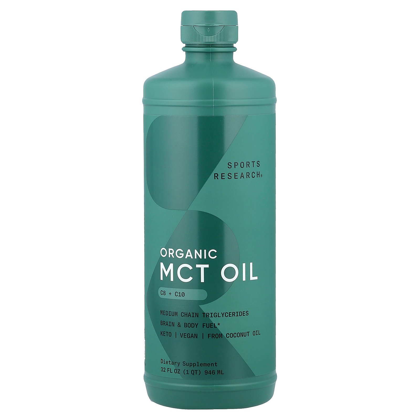 【15%OFFクーポン★4/14 20:00~4/20 23:59】Sports Research MCTオイル オーガニック 【 iHerb アイハーブ 公式 】 スポーツリサーチ 有機 MCT オイル 中鎖トリグリセリド 中鎖脂肪酸 トリグリセリド ココナッツオイル ケト サプリ リキッド 液体 946ml