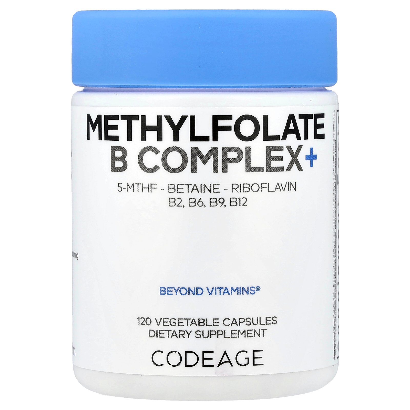 【15%OFFクーポン★4/14 20:00~4/20 23:59】Codeage ビタミン メチル葉酸 B複合体 【 iHerb アイハーブ 公式 】 コードエイジ ビタミンB ビタミンB群 ビタミンB6 ビタミンB12 葉酸 ベタイン メチルコバラミン リボフラビン サプリメント サプリ カプセル 120粒
