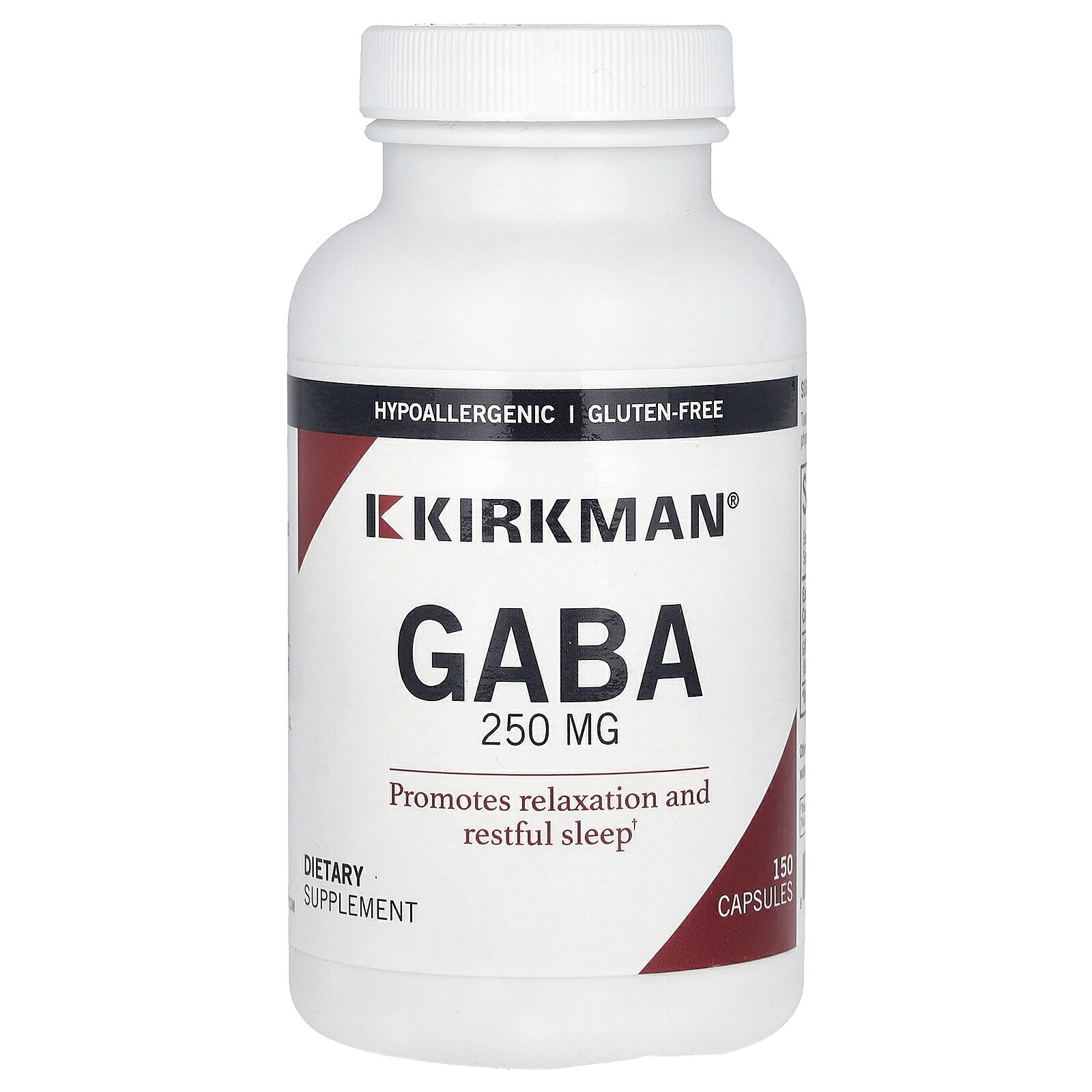 【15%OFFクーポン★4/4 00:00~4/10 01:59】Kirkman Labs GABA 【 iHerb アイハーブ 公式 】 カークマンラブズ ギャバ ガンマアミノ酪酸 γ-アミノ酪酸 アミノ酸 サプリメント サプリ カプセル 250mg 150粒