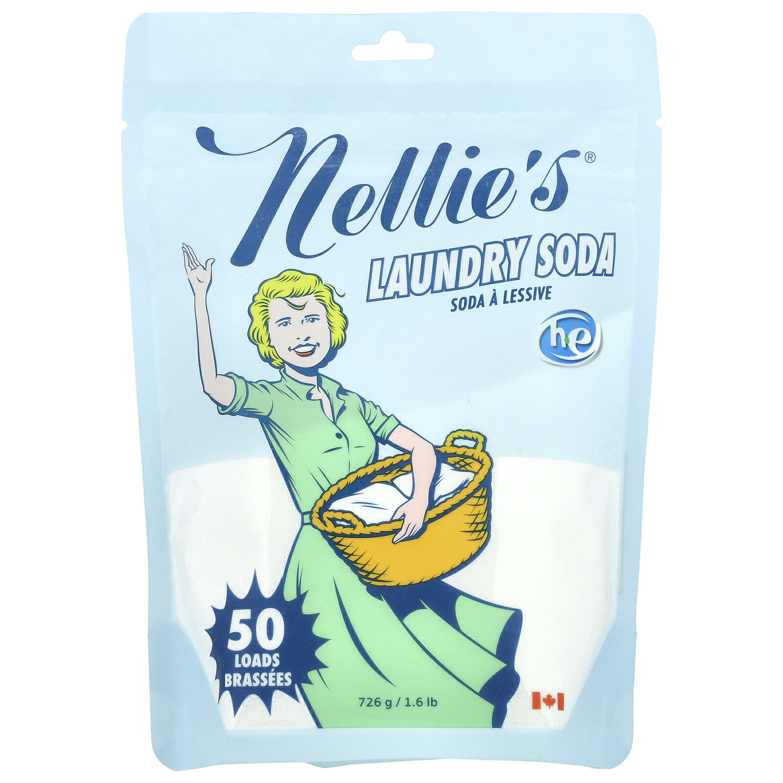 （新品未使用３種３個）Nellie's 洗濯洗剤 楽天市場】【送料無料】 ネリーズ ランドリーソーダ 726g 50回分