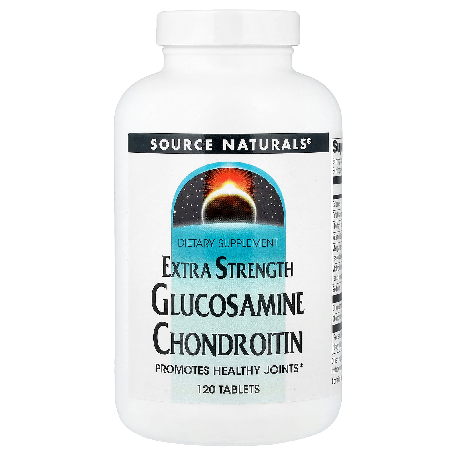 Source Naturals グルコサミン コンドロイチン エクストラストレングス 【 iHerb アイハーブ 公式 】 ソースナチュラルズ サプリ サプリメント タブレット 120粒