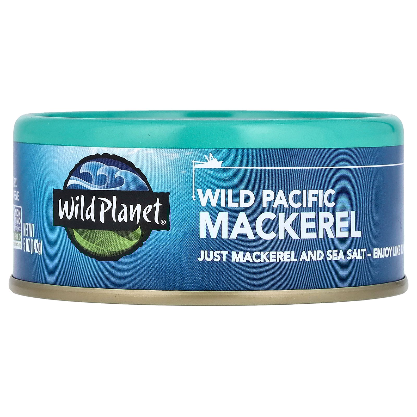 【POINT20倍★7/4 20:00〜7/11 1:59】Wild Planet サバ 缶詰 【 iHerb アイハーブ 公式 】 ワイルドプラネット 天然 鯖缶 海塩 骨なし 142g画像
