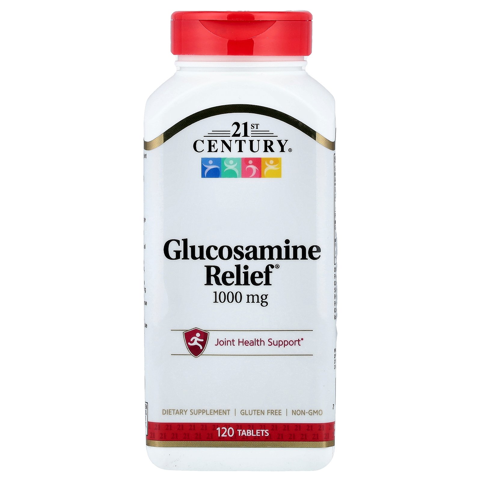 【POINT5倍★2/13 12:00〜3/1 23:59】21st Century グルコサミン リリーフ 【 iHerb アイハーブ 公式 】 21st センチュリー サプリメント サプリ タブレット 1,000mg 120粒画像